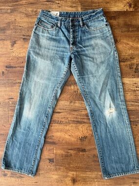 RARE Vintage A. Kurtz Men’s Button Fly Military Jeans 34x30